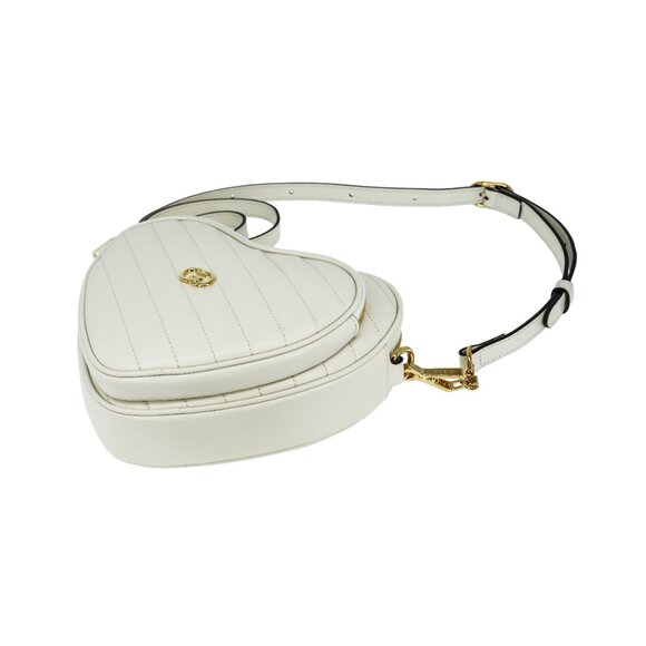 Gucci Matelasse Leather Interlocking G Heart Crossbody Bag - Picture 4 of 10